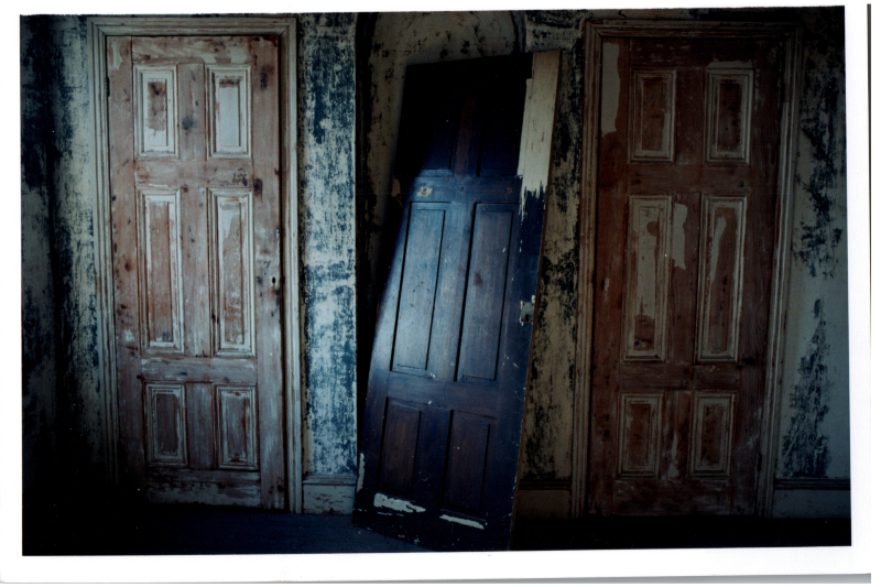 Damaged doors