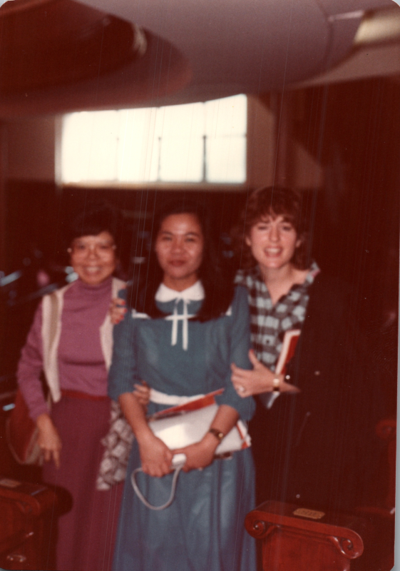 Left to Right: Grace Chou, Grace Ragodo, and Cheryl Frye