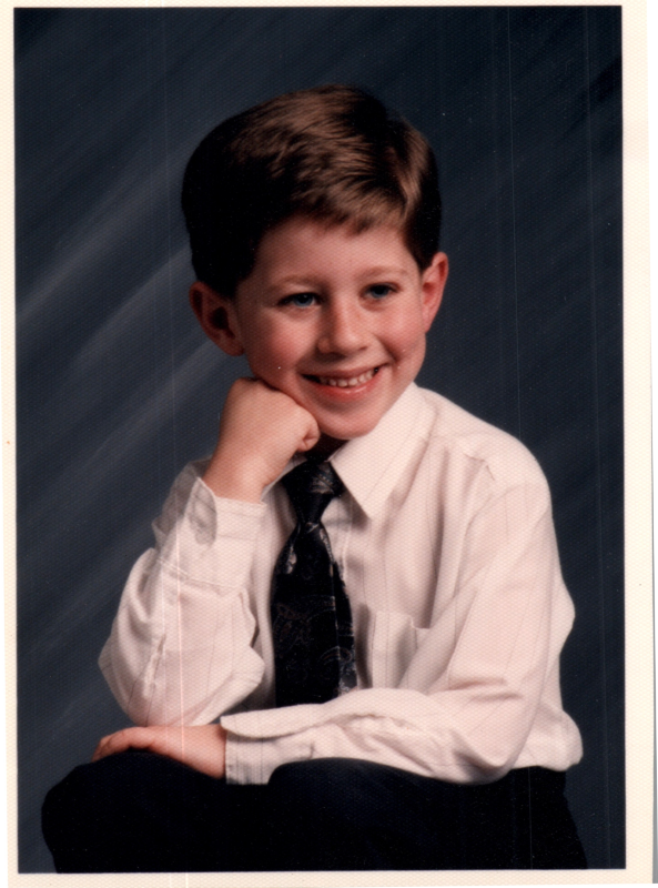 Nicholas Nendel, five years old