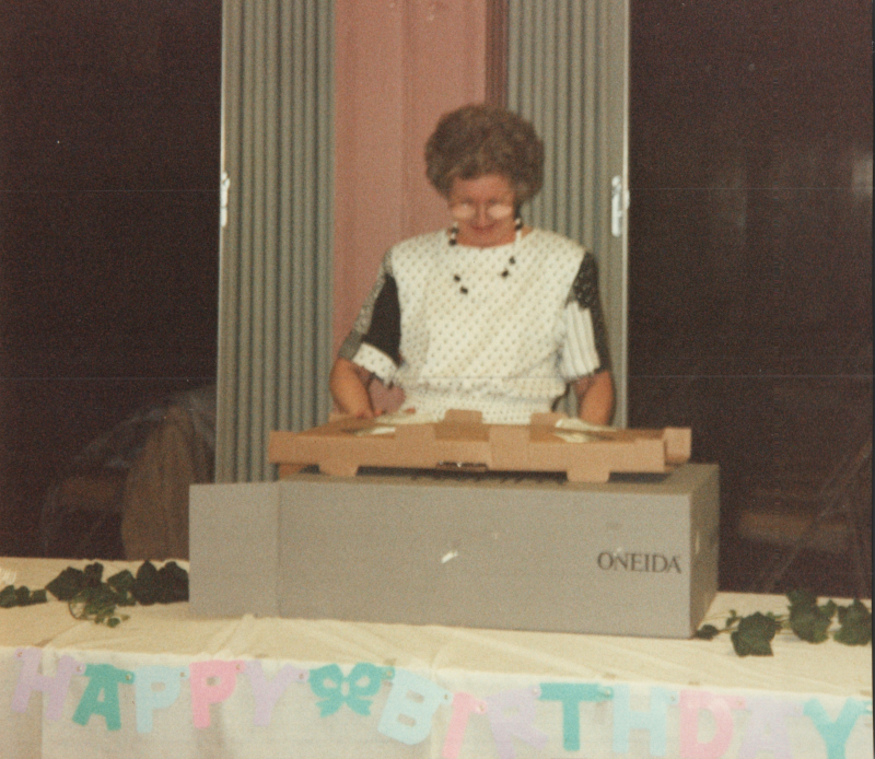 Betty Roberson's birthday party
