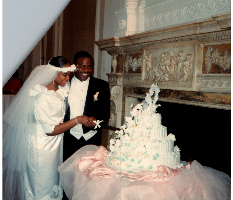 Pictures from the wedding of Dorothy Cooper and McIver Willoughby