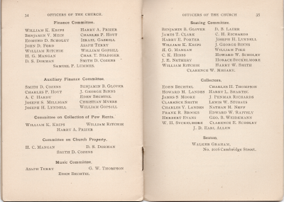 Officers of the Church continued